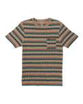 The Volcom Mens Taction T-Shirt in Khaki