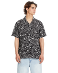The Volcom Mens Rygalski Shirt in Black