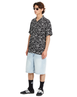 The Volcom Mens Rygalski Shirt in Black