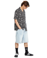 The Volcom Mens Rygalski Shirt in Black