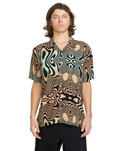 The Volcom Mens Rygalski Shirt in Multi