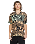 The Volcom Mens Rygalski Shirt in Multi