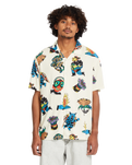 The Volcom Mens Bob Mollema Shirt in Light Beige