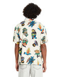 The Volcom Mens Bob Mollema Shirt in Light Beige