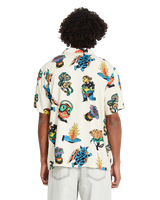 The Volcom Mens Bob Mollema Shirt in Light Beige