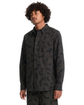 J.J Villard Shirt in Rinsed Black
