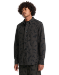 J.J Villard Shirt in Rinsed Black