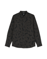 J.J Villard Shirt in Rinsed Black