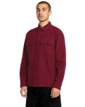 Augustone Shirt in Merlot