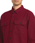 Augustone Shirt in Merlot