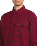 Augustone Shirt in Merlot