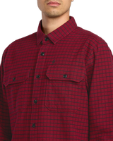 Augustone Shirt in Merlot