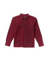Augustone Shirt in Merlot