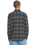 Caden Plaid Shirt in Navy