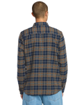 Caden Plaid Shirt in Navy