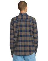 Caden Plaid Shirt in Navy