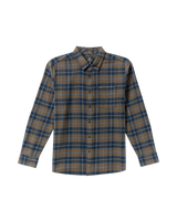Caden Plaid Shirt in Navy