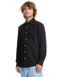 Veeco Oxford Shirt in Black
