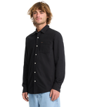 Veeco Oxford Shirt in Black