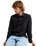 Veeco Oxford Shirt in Black