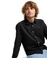 Veeco Oxford Shirt in Black