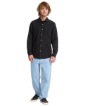 Veeco Oxford Shirt in Black