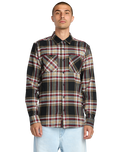 Netastone Flannel Shirt in Antique Black