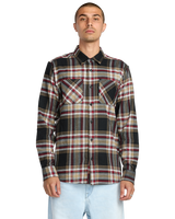 Netastone Flannel Shirt in Antique Black