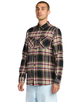 Netastone Flannel Shirt in Antique Black