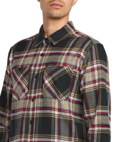 Netastone Flannel Shirt in Antique Black