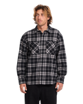 The Volcom Mens Hunkstone Shirt in Moonbeam