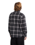 The Volcom Mens Hunkstone Shirt in Moonbeam