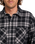 The Volcom Mens Hunkstone Shirt in Moonbeam