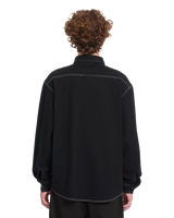 The Volcom Mens Levelstone Shirt in Black & White