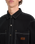 The Volcom Mens Levelstone Shirt in Black & White