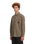 The Volcom Mens Levelstone Shirt in Earth