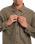The Volcom Mens Levelstone Shirt in Earth