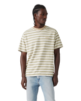 The Levi's® Mens Levi's® Red Tab™ Vintage T-Shirt in Break Stripe Paloma Heather Jersey
