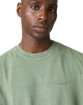 The Levi's® Mens Red Tab™ Vintage T-Shirt in Garment Dye Laurel Wreath Jersey