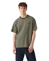 The Levi's® Mens Red Tab™ Vintage T-Shirt in Whitaker Stripe Duffel Bag Jersey