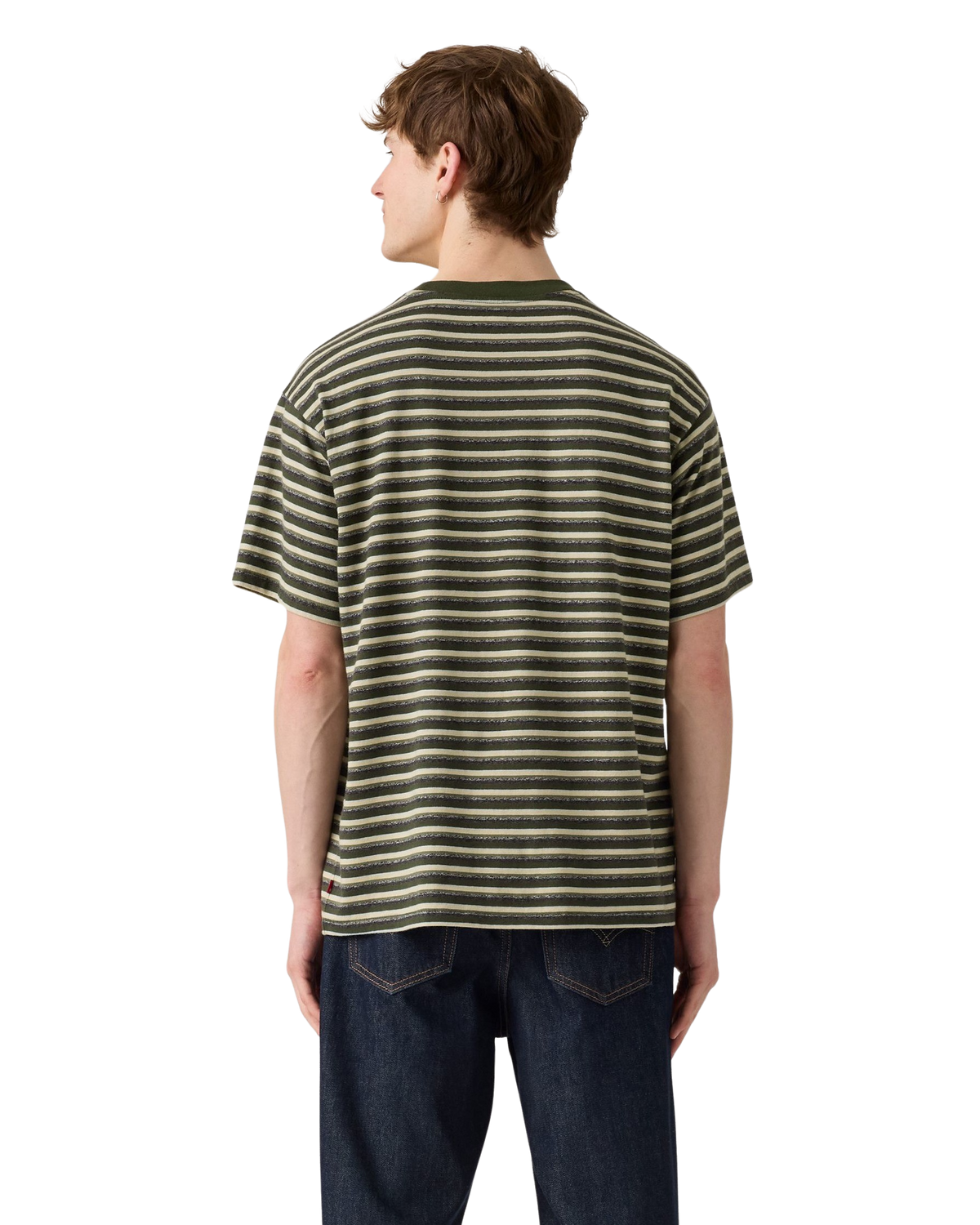 The Levi's® Mens Red Tab™ Vintage T-Shirt in Whitaker Stripe Duffel Bag Jersey