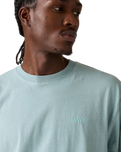The Levi's® Mens Red Tab™ Vintage T-Shirt in Garment Dye Stone Blue Jersey