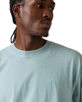 The Levi's® Mens Red Tab™ Vintage T-Shirt in Garment Dye Stone Blue Jersey