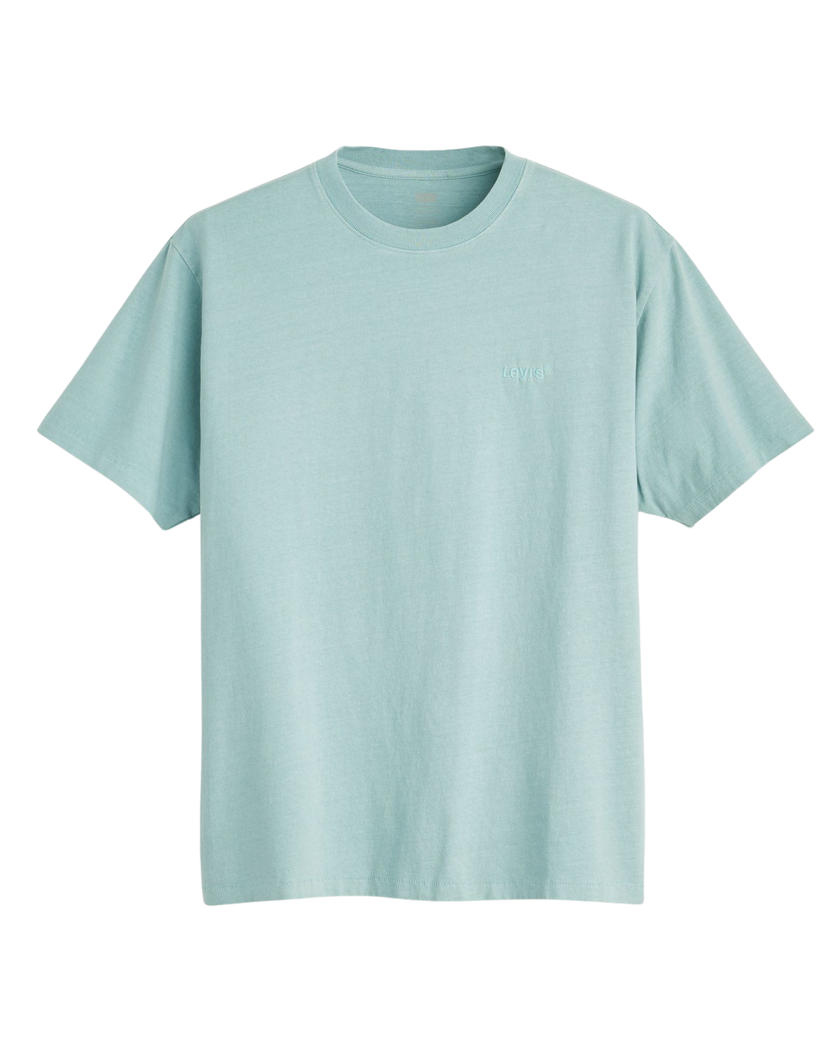 The Levi's® Mens Red Tab™ Vintage T-Shirt in Garment Dye Stone Blue Jersey