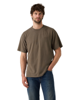 The Levi's® Mens Red Tab™ Vintage T-Shirt in Garment Dye Maitake Brown Jersey