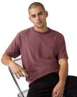 Red Tab™ Vintage T-Shirt in Post Grunge Wash Roan Rouge