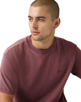 Red Tab™ Vintage T-Shirt in Post Grunge Wash Roan Rouge