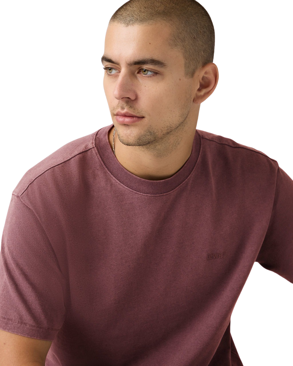 Red Tab™ Vintage T-Shirt in Post Grunge Wash Roan Rouge