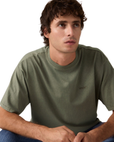 Red Tab™ Vintage T-Shirt in Garment Dye Mulled Basil