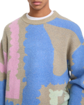 The Volcom Mens FA Carrau Jumper in Multi